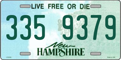 NH license plate 3359379