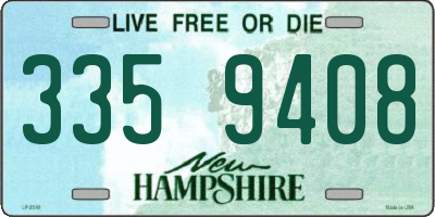 NH license plate 3359408