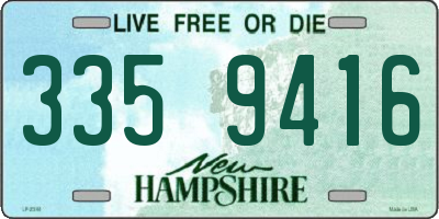 NH license plate 3359416
