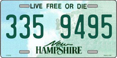 NH license plate 3359495