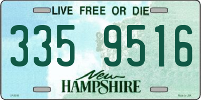 NH license plate 3359516