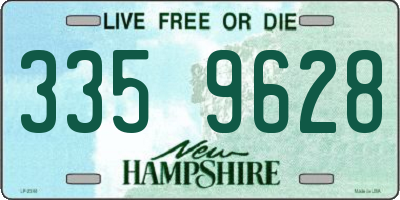 NH license plate 3359628