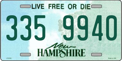 NH license plate 3359940