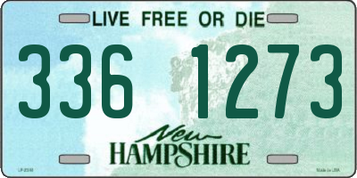 NH license plate 3361273