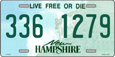 NH license plate 3361279