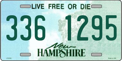 NH license plate 3361295