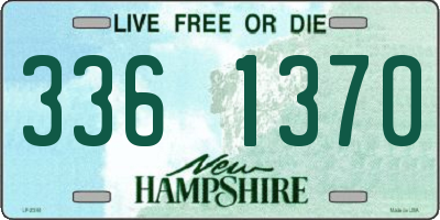 NH license plate 3361370
