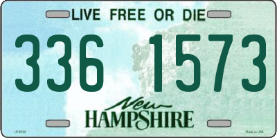 NH license plate 3361573