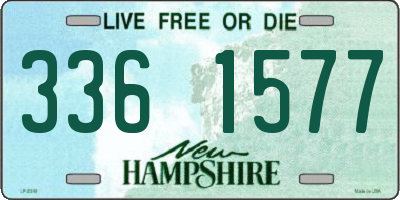 NH license plate 3361577