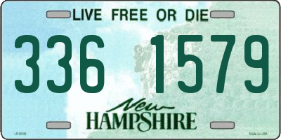 NH license plate 3361579