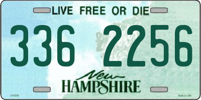 NH license plate 3362256