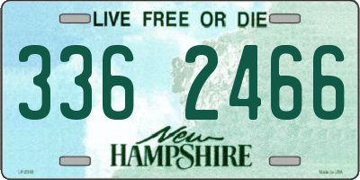 NH license plate 3362466