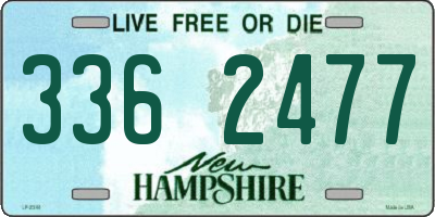 NH license plate 3362477
