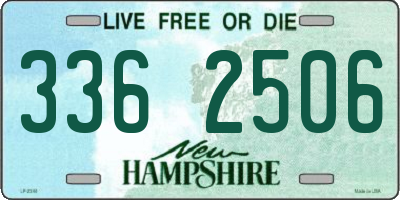 NH license plate 3362506