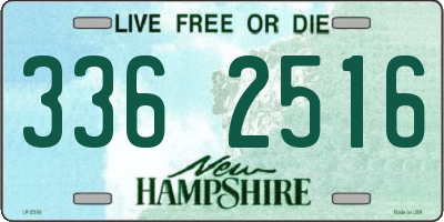 NH license plate 3362516