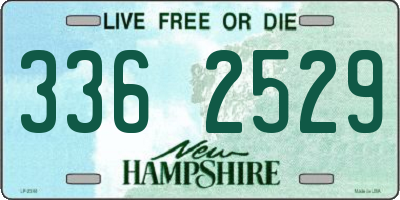 NH license plate 3362529