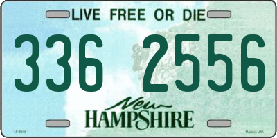 NH license plate 3362556