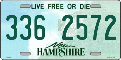 NH license plate 3362572