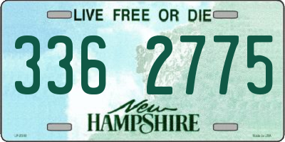 NH license plate 3362775