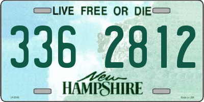 NH license plate 3362812