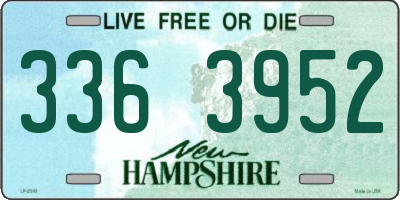 NH license plate 3363952