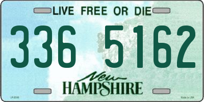 NH license plate 3365162