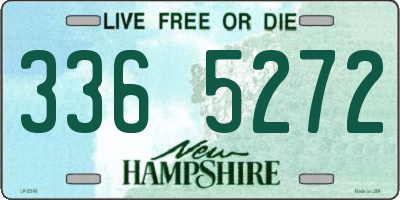 NH license plate 3365272