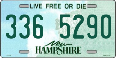 NH license plate 3365290