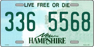 NH license plate 3365568