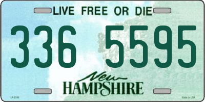 NH license plate 3365595