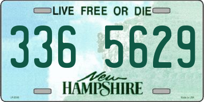 NH license plate 3365629