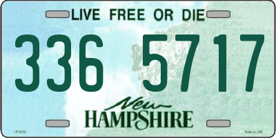NH license plate 3365717