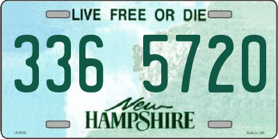 NH license plate 3365720