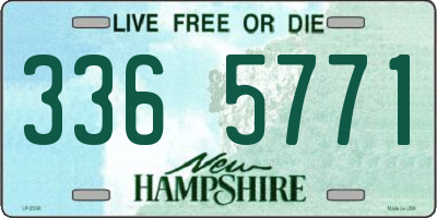 NH license plate 3365771
