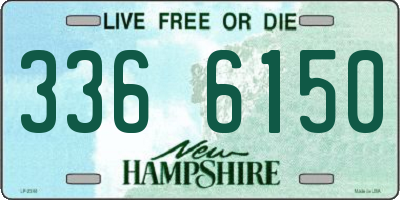 NH license plate 3366150