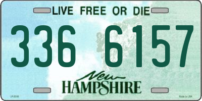 NH license plate 3366157