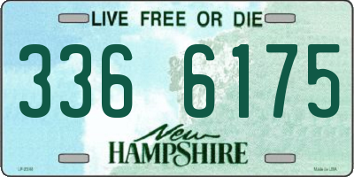 NH license plate 3366175