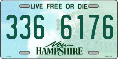 NH license plate 3366176