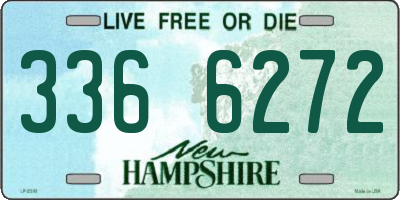 NH license plate 3366272