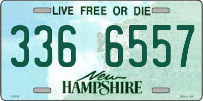NH license plate 3366557