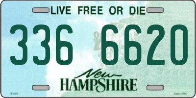 NH license plate 3366620