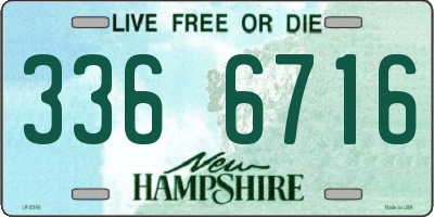 NH license plate 3366716