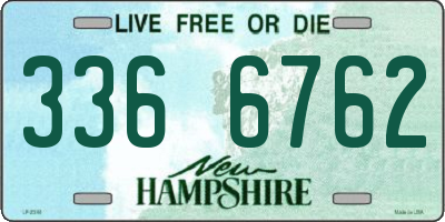 NH license plate 3366762