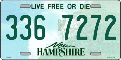 NH license plate 3367272