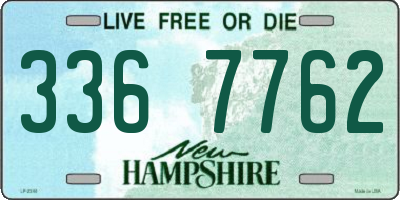 NH license plate 3367762