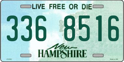 NH license plate 3368516