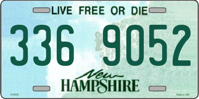 NH license plate 3369052