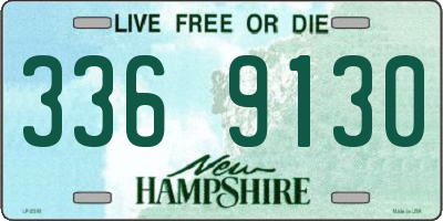 NH license plate 3369130