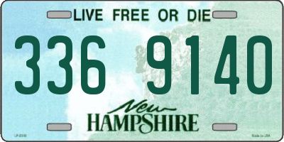 NH license plate 3369140