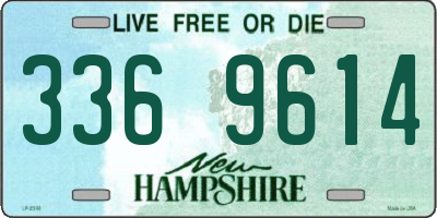 NH license plate 3369614